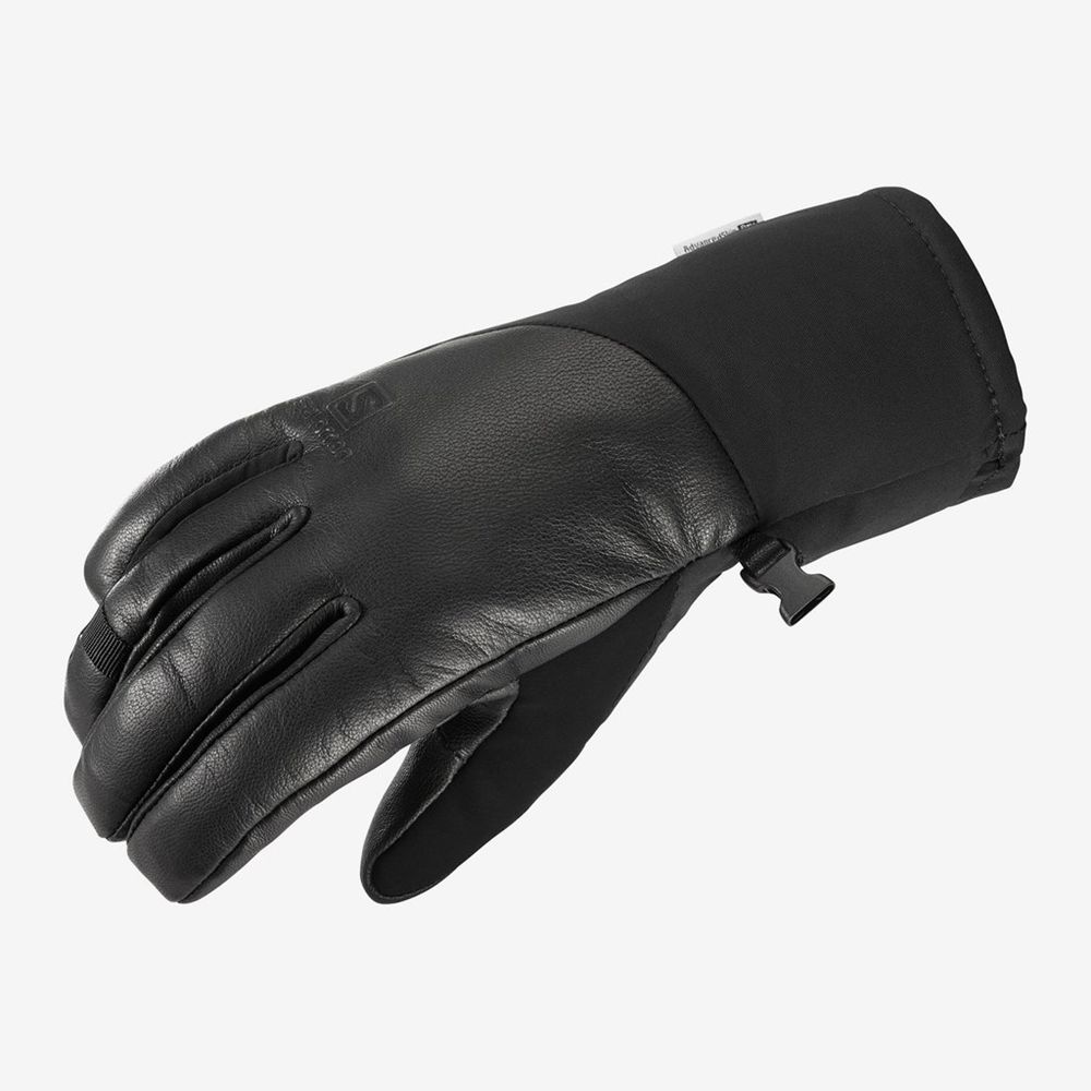 Salomon Israel PROPELLER PLUS GLOVE - Womens Gloves - Black (MLTS-27145)